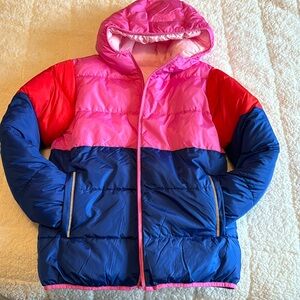 NWOT HANNA ANDERSDON REVERSIBLE PUFFER JACKET COAT 12/150